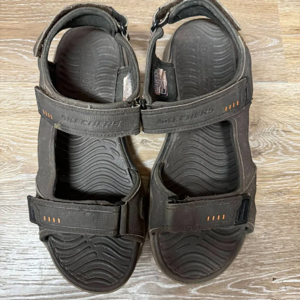 Skechers Louden Fisherman Brown Sandal Men's Size 11
